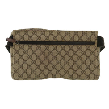 GUCCI GG Canvas Waist Bag Beige rd3809
