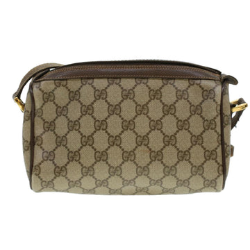 GUCCI GG Canvas Web Sherry Line Shoulder Bag Beige Red 89.02.018 rd4964