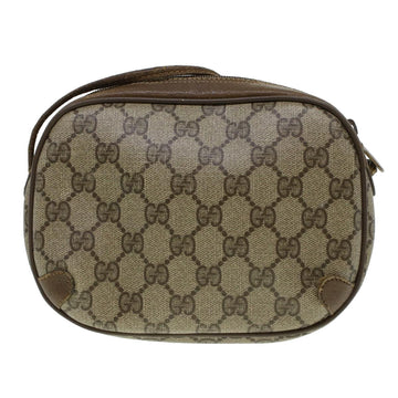 GUCCI GG Canvas Web Sherry Line Shoulder Bag Beige Red 89.02.066 rd5250