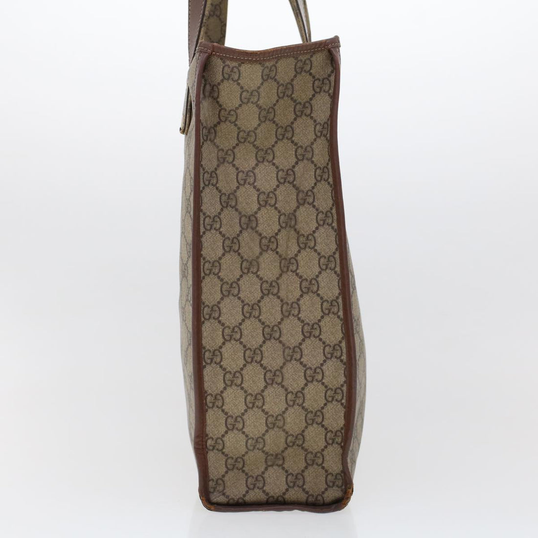 GUCCI GG Canvas Web Sherry Line Tote Bag Beige Red Green 211135 rd5255