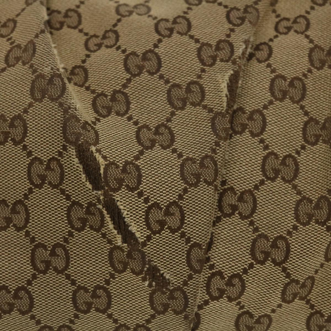 GUCCI GG Canvas Shoulder Bag Beige 247902 ro787