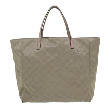 GUCCI GG Canvas Boston Bag Gray Pink 282439 ro917