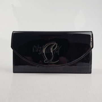 Christian Louboutin Women Small Loubi54 Logo Patent Leather Bag