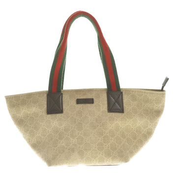 GUCCI Web Sherry Line GG Canvas Hand Bag Red Green Ege 374433502752 am2531s
