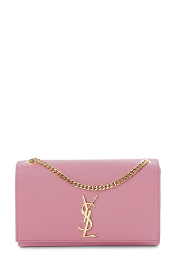 Monogram Medium Kate Dark Rose with Gold Hardware