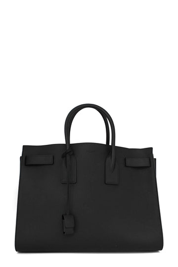 Classic Large Sac De Jour Black with Black Hardware