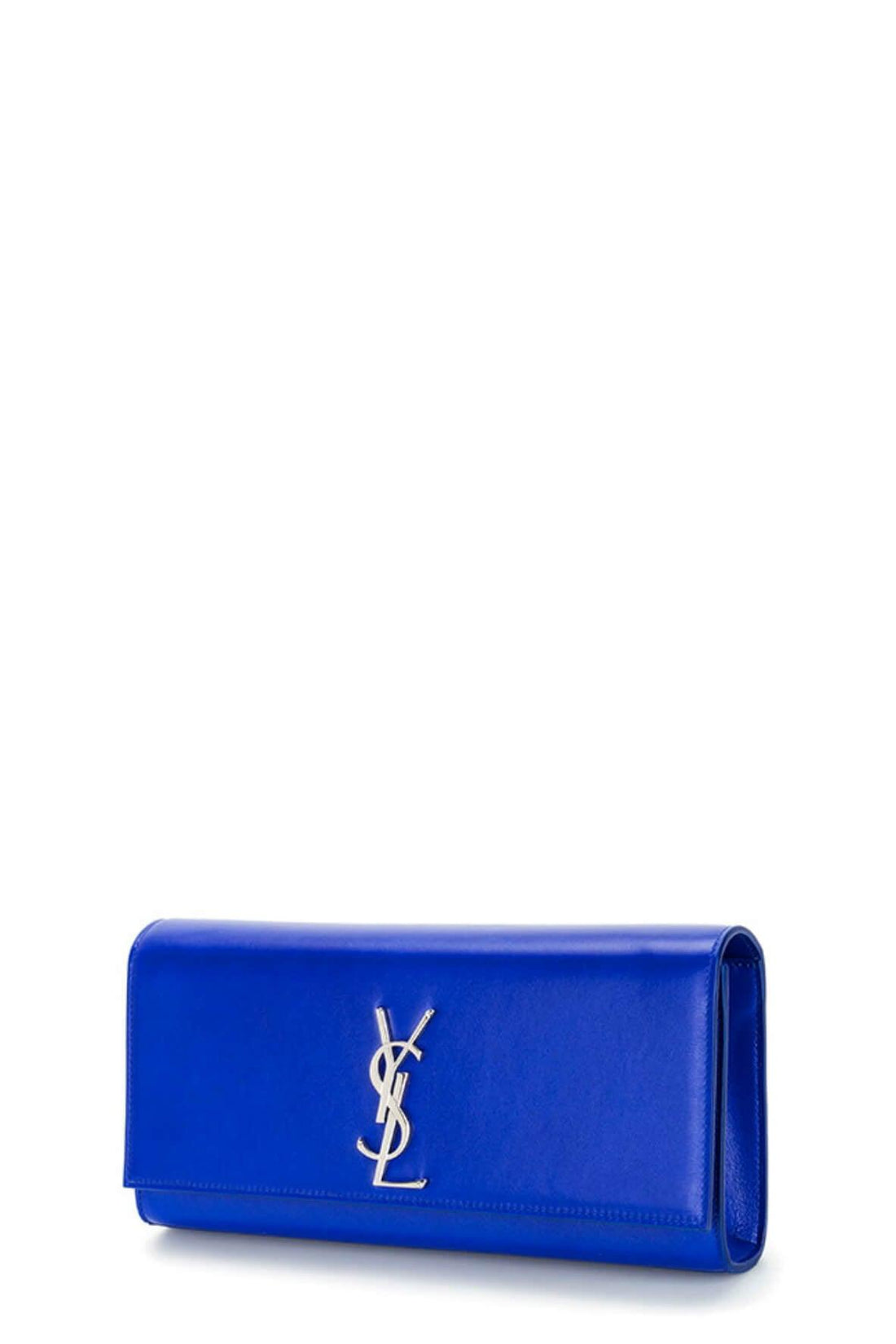 Classic Monogram Clutch Royal Blue