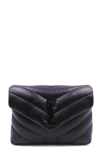 Loulou Toy Bag Black with Black Hardware