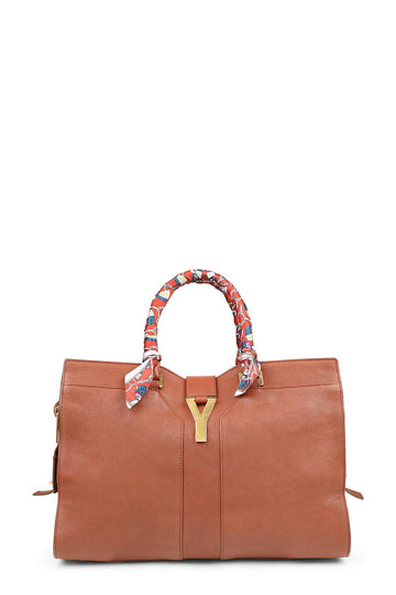 Medium Cabas Chyc Tote Brown with Handle Wraps