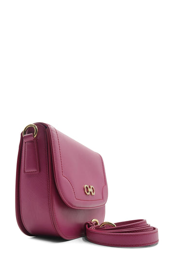 Double Gancio Shoulder Bag Fuchsia