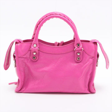 Classic Mini City 2way Pink Leather