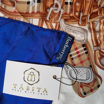 Vintage Pure Silk Foulard