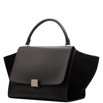 Trapeze Black Leather