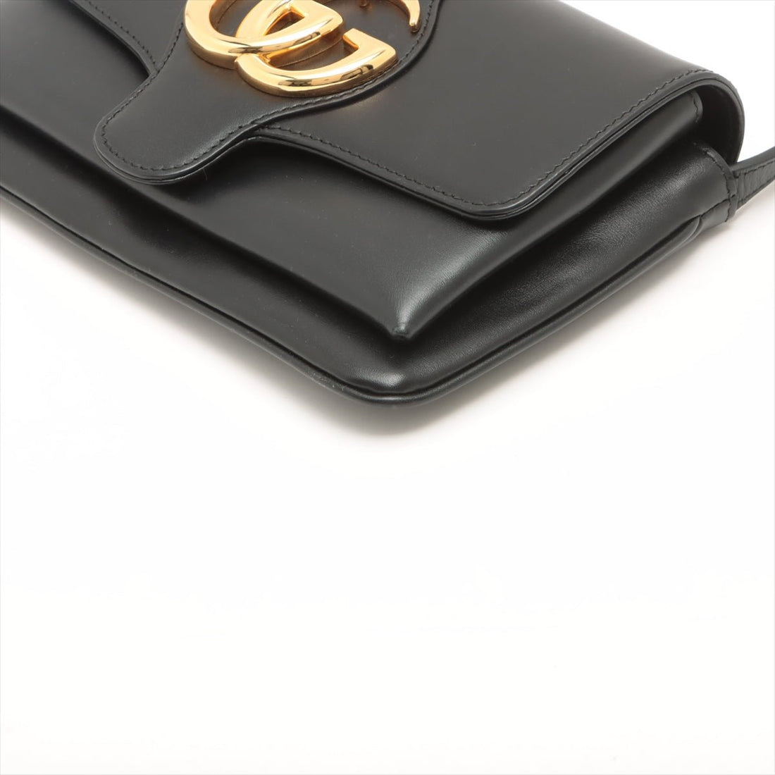Arli Shoulder Bag Black Leather