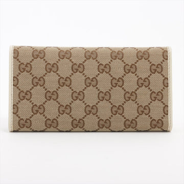 GG Canvas & Leather Wallet
