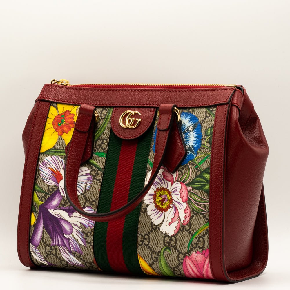 Ophidia GG Flora Tote Bag