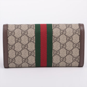Ophidia GG Supreme Continental Wallet