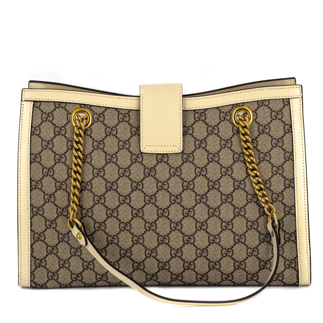 Padlock Tote in GG Supreme