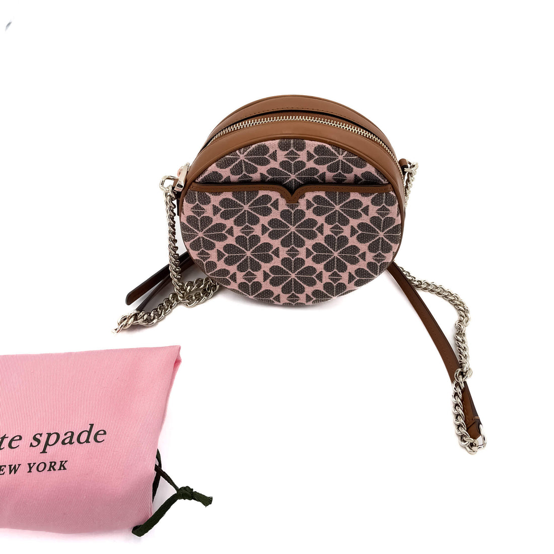 Flower Jacquard Crossbody Bag