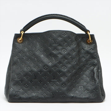 Artsy MM in Black Monogram Empreinte Leather