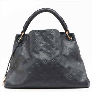 Artsy MM Monogram Empreinte Leather Black