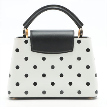 Capucines BB White with Black Polka Dots