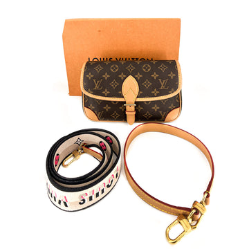 Diane Monogram Black