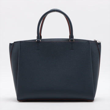 Lockmeto Navy Leather