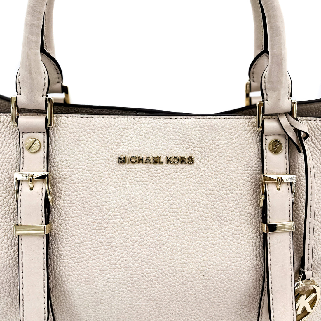Bedford Legacy Leather Tote Off-White Large