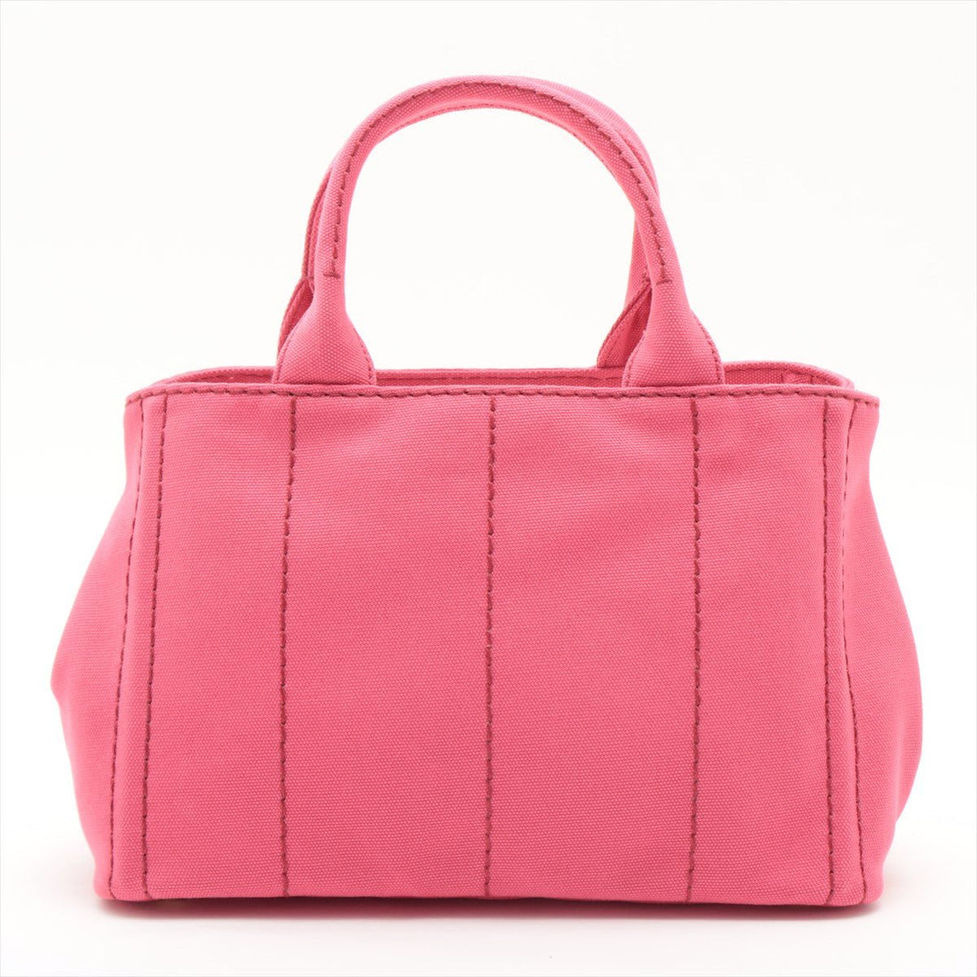 2-Way Canvas Tote Bag Pink