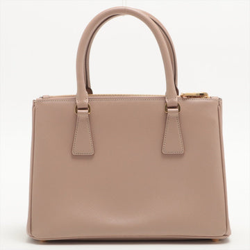 Galleria in Saffiano Leather 2way handbag Cipria