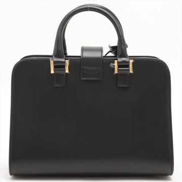 Paris Baby Cabas Leather 2-way Black
