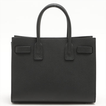Paris Baby Sac de Jour in Black Leather 2-way