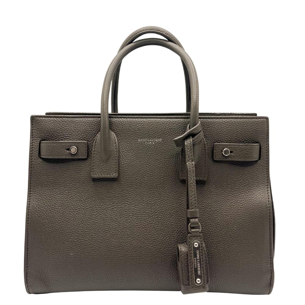 Sac de Jour Tote Baby in Grey Leather