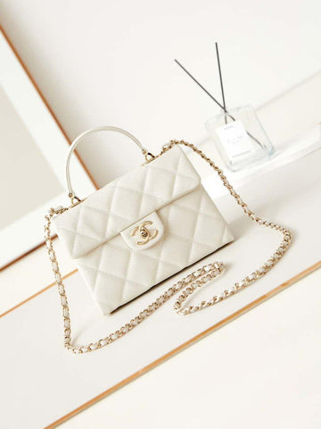 Makersluxe - Shiny Shopping Bag White