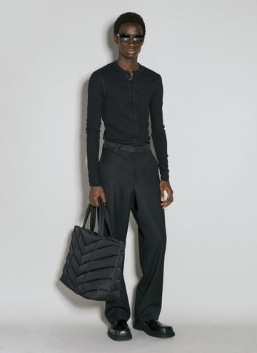 Saint Laurent Men Puffer Tote Bag