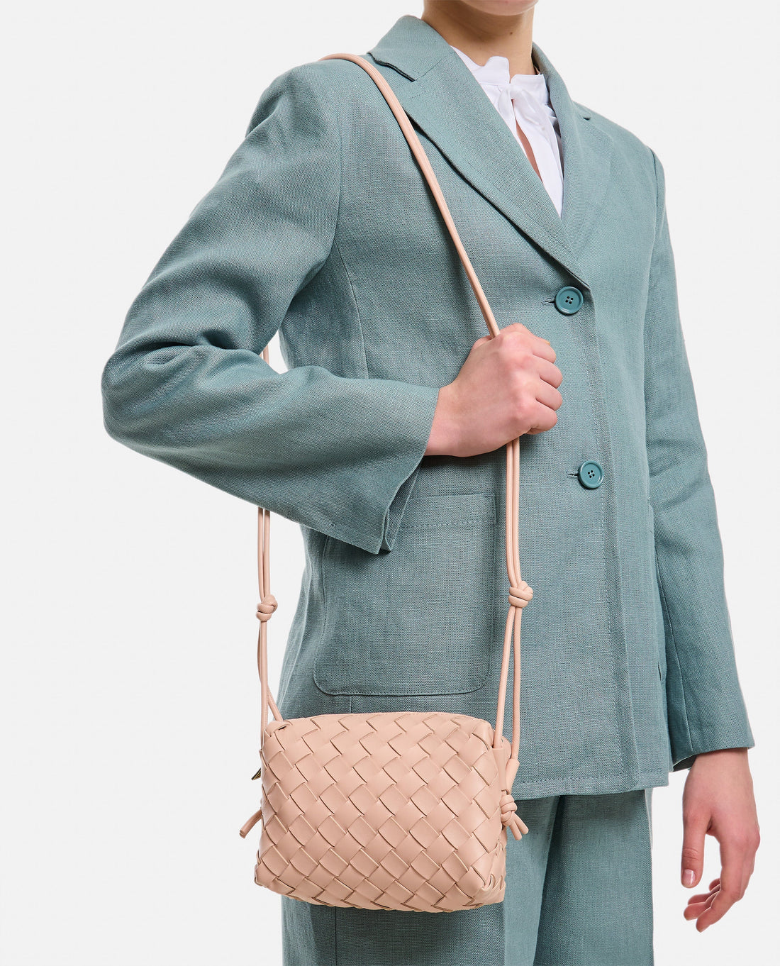 Acne Studios Women Mini Loop Leather Camera Bag