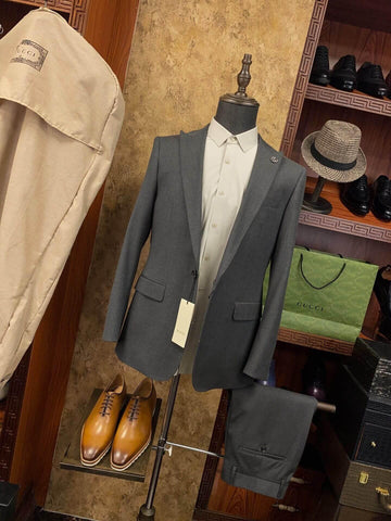 GG 2-Piece Gray Suit