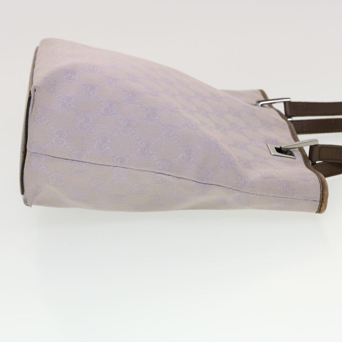 GUCCI GG Canvas Tote Bag Purple Brown 31244 tb674