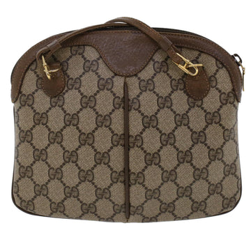 GUCCI GG Canvas Web Sherry Line Shoulder Bag Beige Red Green tb748