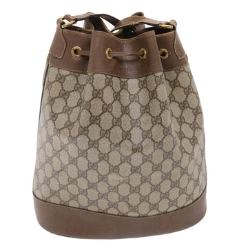 GUCCI GG Canvas Web Sherry Line Shoulder Bag Beige Red Green tb826