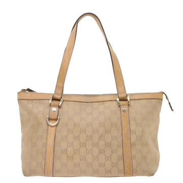GUCCI GG Canvas Tote Bag Gold 141470 tb863