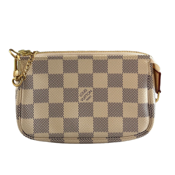 Louis Vuitton Mini Pochette Accessories Damier Azur