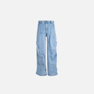 Vintage Washed Twisted Jeans