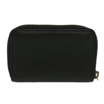 GUCCI Coin Purse Leather Black th3120