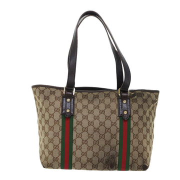 GUCCI GG Canvas Web Makersluxe Bags Beige Red Green 137396 th3917