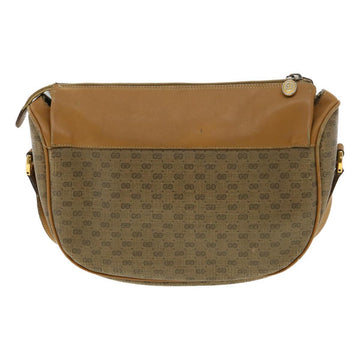 GUCCI Micro GG Canvas Shoulder Bag Brown 001580918 rd2931
