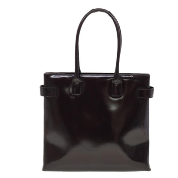 GUCCI Shoulder Bag Leather Purple ti1095