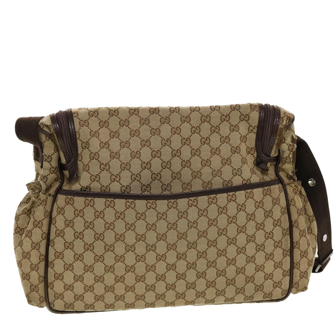 GUCCI GG Canvas Shoulder Bag 2Set Beige ti1120