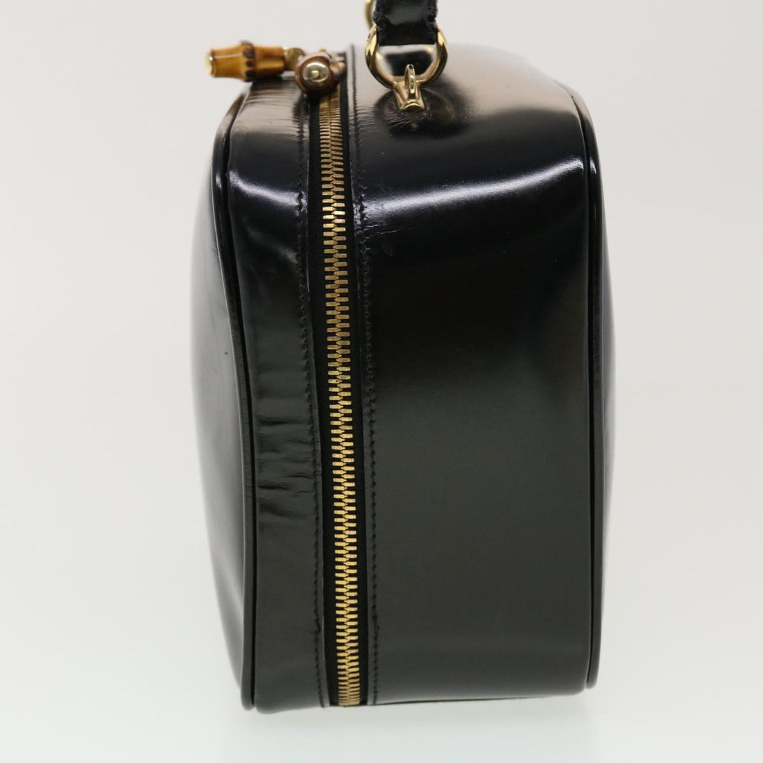 GUCCI Shoulder Bag Patent leather Black 000-3270-0323 ti1149